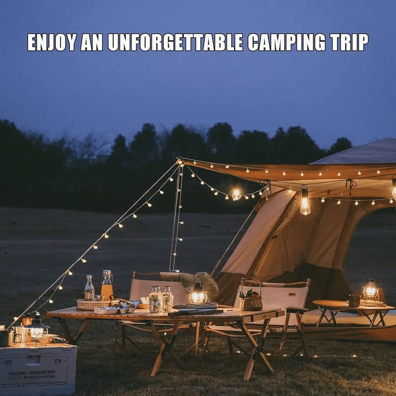 🔥Buy 1 Get 1 Free($12.49/EACH)🔥Solar Tent Lights USB Rechargeable Led Camping Lantern