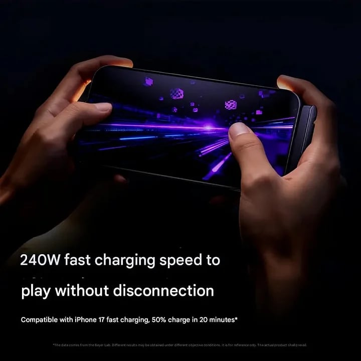 🔥BUY 1 GET 1 FREE($9.99/EACH) | MFi-Certified Cables 2-in-1 Invisible Holder Charger Cable - 240W Fast Charging Cord with Built-In Phone Stand