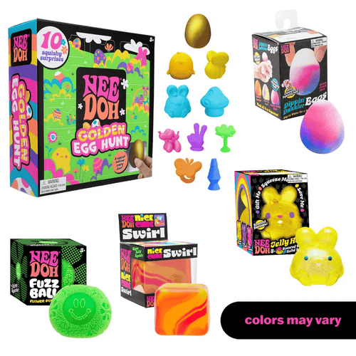 Squishy Toy Bundle - Original Retail Packaging Sensory Stress Balls for Kids & Adults
