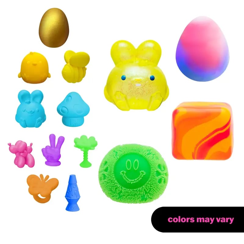 Squishy Toy Bundle - Original Retail Packaging Sensory Stress Balls for Kids & Adults