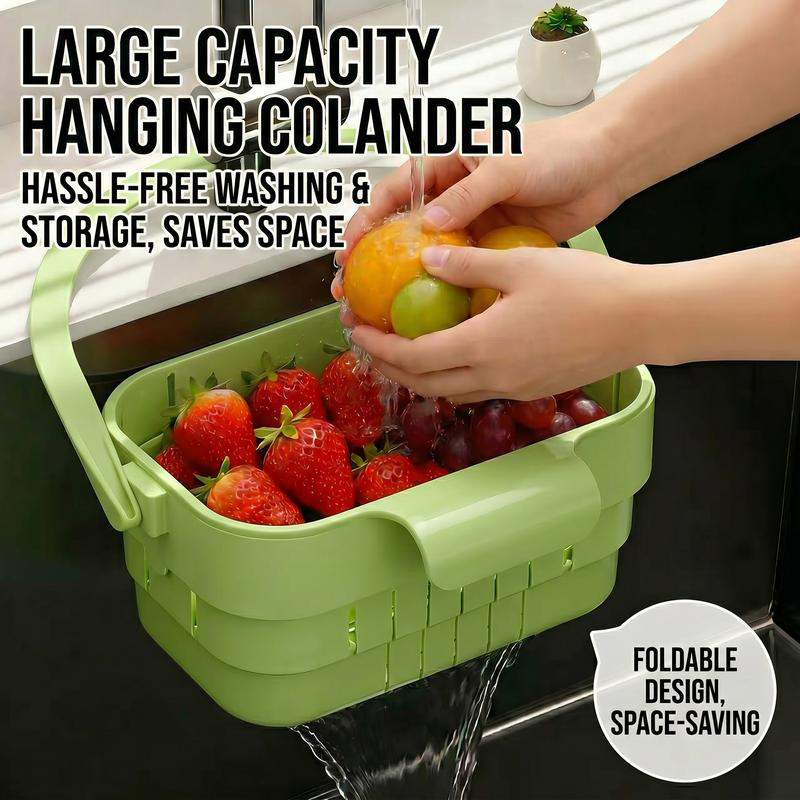 🔥Limited-Time Offer🔥Foldable Hanging Kitchen Sink Drain Basket