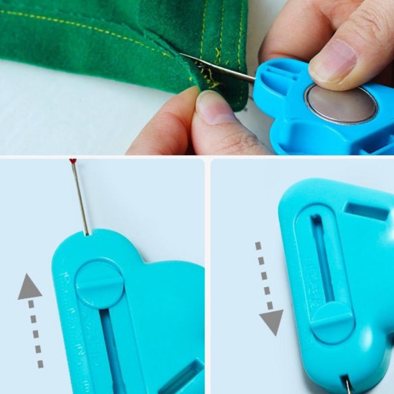 🔥2-in-1 Adjustable Seam Guide with Built-in Seam Ripper