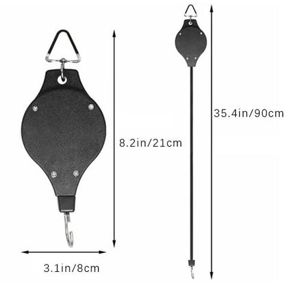 Last Day 40% 0FF🌳Plant Pulley Set For Garden Baskets Pots, Birds Feeder