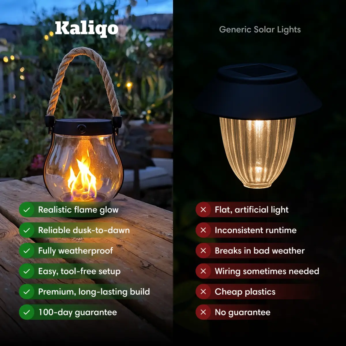 2026 New Solar-Powered Hanging Outdoor Light